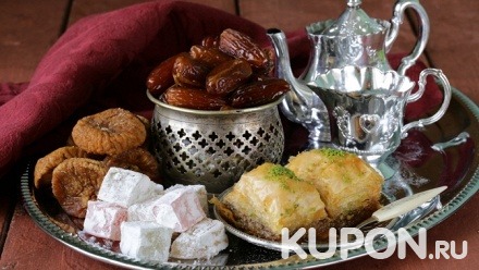 Чай и десерт от этно-кафе «Хан-Юрта»