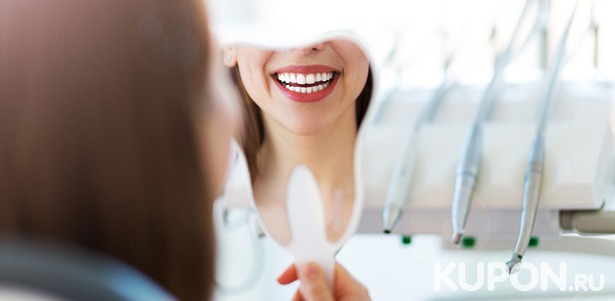 Гигиена полости рта, отбеливание зубов, лечение кариеса и десен, протезирование в сети стоматологических клиник «Жемчужина». **Скидка до 89%**