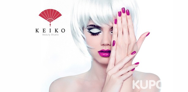 Скидка до 71% на наращивание и ламинирование ресниц, архитектуру бровей, чистку, пилинг и массаж лица, татуаж век, бровей и губ, маникюр и педикюр с покрытием гель-лаком в Keiko Beauty Studio