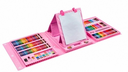Розовый или голубой набор для рисования и творчества (1380 руб. вместо 3450 руб.)