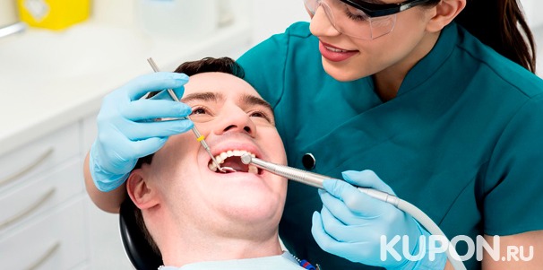 Гигиена полости рта, отбеливание зубов, лечение кариеса и десен, протезирование в сети стоматологических клиник «Жемчужина». Скидка до 89%