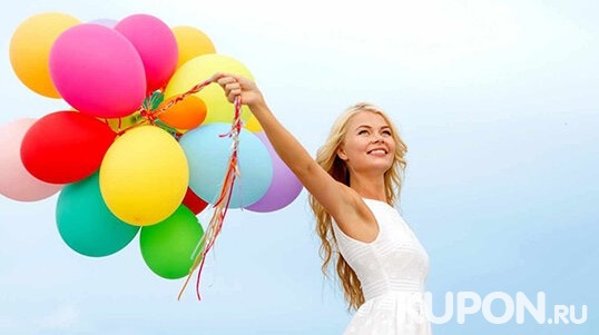 Будет много шариков! Гелиевые шары с обработкой Hi-Float, композиции из воздушных шаров от компании «Шут и Ко»!