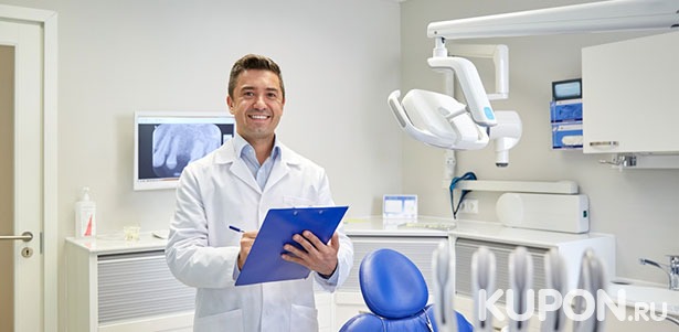 УЗ-чистка зубов с Air Flow, лечение кариеса и эстетическая реставрация зубов в стоматологической клинике Al-Dento. **Скидка до 81%**