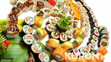 Все сеты в суши-баре «Тунец» со скидкой 50%