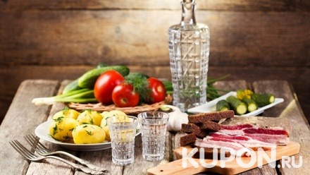 Украинский ужин для двоих, четверых или шестерых человек либо пивной сет в ресторане «Сковорода»