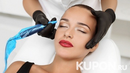 Перманентный макияж бровей, губ или век на выбор в студии красоты Ksenia Oks