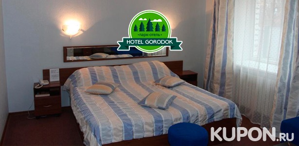 Скидка до 56% на отдых с проживанием в номере «Стандарт», завтраками и развлечениями в парк-отеле «Городок» в Самаре