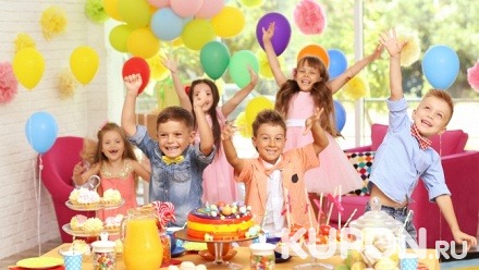 Организация дня рождения для 6 или 10 детей с угощением от семейного ресторана Don Vito