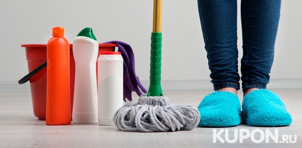 Скидка до 64% на уборку квартиры до 100 кв. м или мытье до 10 окон от клининговой компании «Мойдодыр и К»