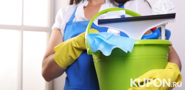 Скидка до 64% на уборку квартиры до 100 кв. м или мытье до 10 окон от клининговой компании «Мойдодыр и К»