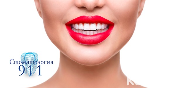 УЗ-чистка зубов, AirFlow, лечение кариеса и установка светоотверждаемой пломбы, эстетическая реставрация зубов в клинике «Стоматолог 911». **Скидка до 89%**