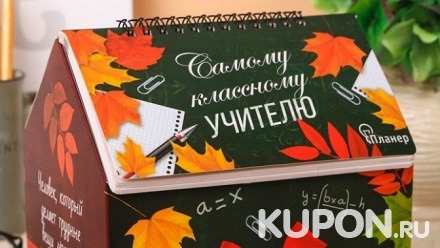Подарочный набор учителю или воспитателю на 1 сентября или 5 октября (455 руб. вместо 650 руб.)