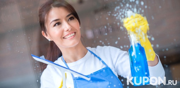 Комплексная или генеральная уборка квартиры, а также мытье окон от клининговой компании «Мойдодыр и К». **Скидка до 64%**