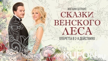 Билет на оперетту «Сказки Венского леса» в «Театриуме на Серпуховке» со скидкой 50%