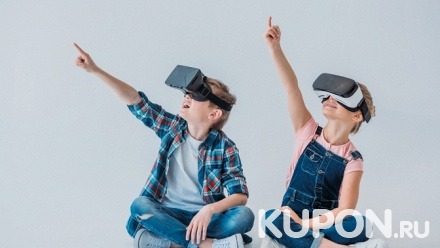 60 минут игры или безлимитный абонемент в шлеме HTC Vive в клубе виртуальной реальности VRsector