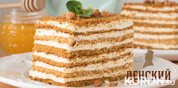 Популярные торты и вкусные пирожки с бесплатной доставкой в пределах МКАД от кондитерской ресторана «Ленский». Скидка 50%
