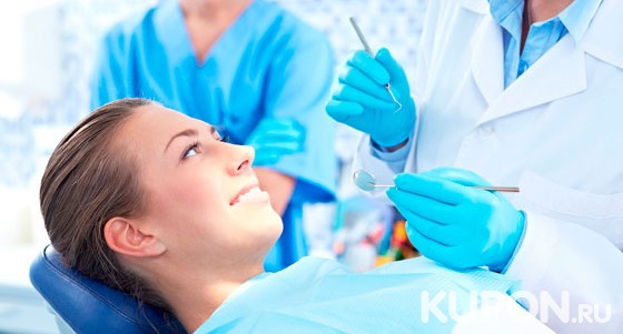 Лечение кариеса и УЗ-чистка зубов с чисткой Air Flow в стоматологической клинике «Практик-дент». Скидка до 66%