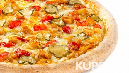 Пицца с доставкой от пиццерии «Папа Джонс» со скидкой 50%