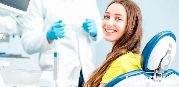 УЗ-чистка зубов, лечение кариеса, эстетическая реставрация зубов, металлокерамические коронки и виниры в стоматологии Smile Clinic. Скидка до 84%