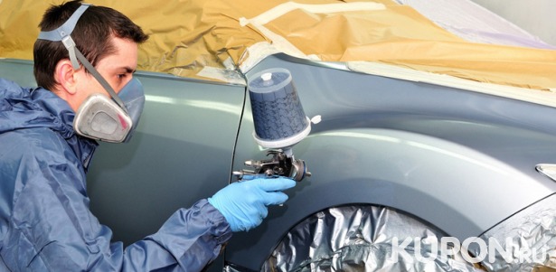 Скидка до 84% на полировку и покраску деталей автомобиля в автотехцентре «Автотема»