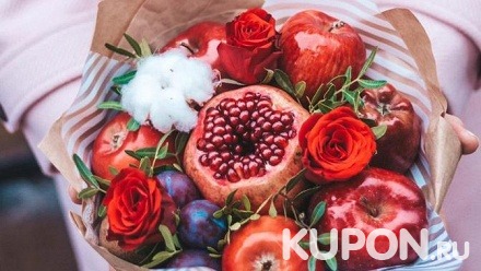 Урок по сборке фруктового букета или букета-гамбургера от мастерской FruitDecor