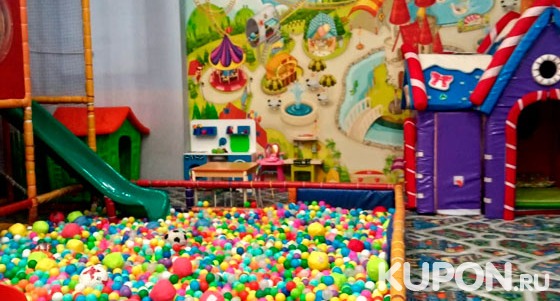 Скидка до 51% на посещение детской игровой площадки Time Kids в ТЦ «Варшавский» и ТЦ «Город» в любой день недели